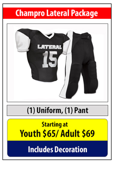 Champro Lateral Football Uniform Package